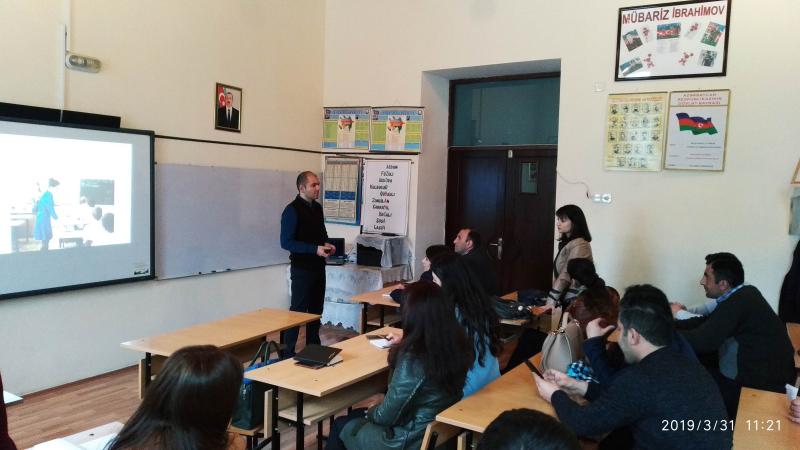 Zal nəzarətçisi fəaliyyətinin sertifikatlaşdırılması məqsədilə DİM-in Şəki Regional Bölməsinin təşkilatçılığı ilə 30 və 31 mart tarixlərində namizədlərlə təlim keçirilib