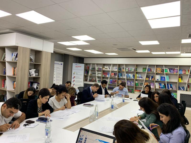 23 sentyabr 2022-ci il tarixində bəzi dövlət orqanlarının əməkdaşları üçün “Dövlət orqanlarında inzibati vəzifələrin tutulması şərtləri və qaydaları” mövzusunda təlim keçirilib
