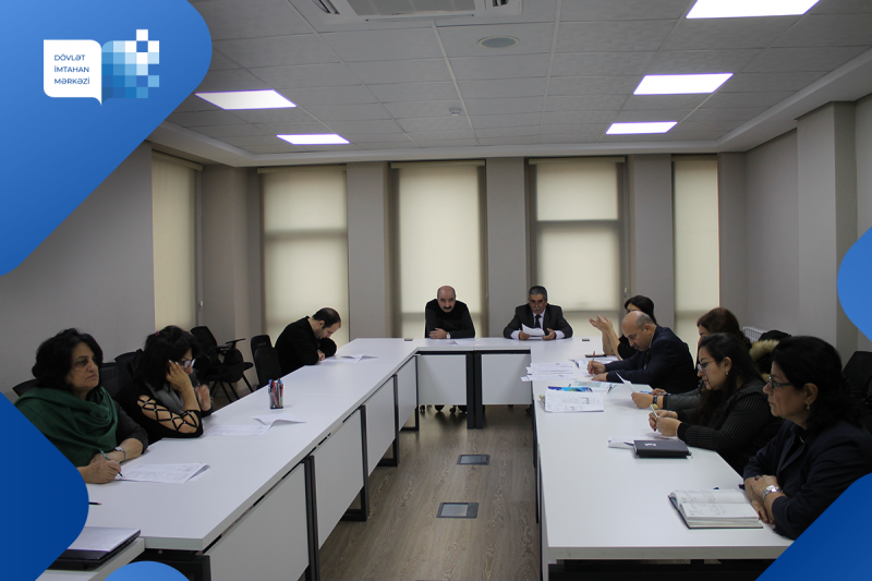 DİM-də 27 yanvar 2023-cü il tarixində coğrafiya və riyaziyyat fənləri üzrə işçi qruplarının iclasları keçirilib