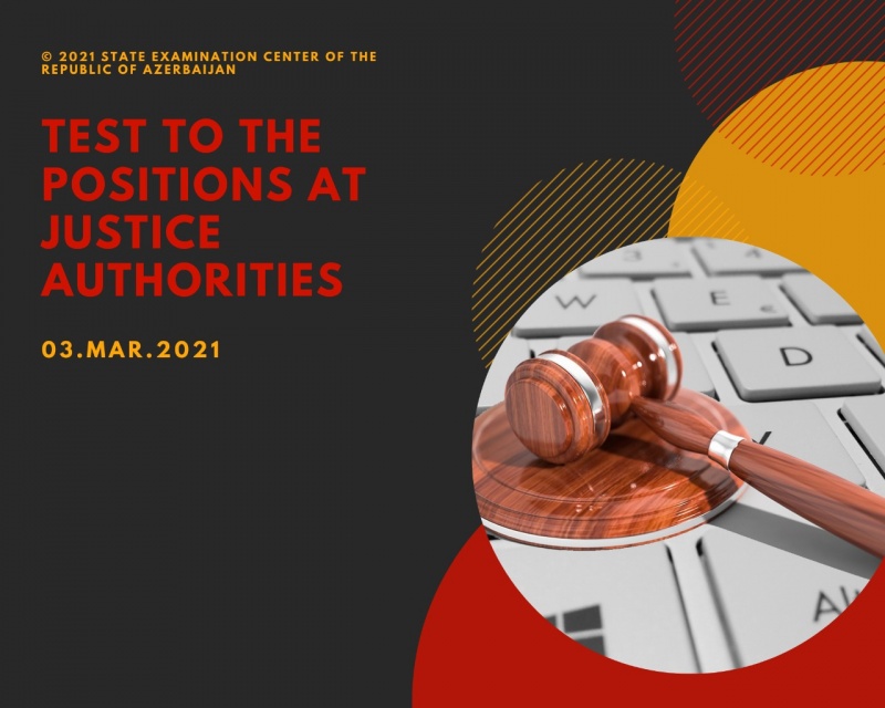 The SEC administered pre-employment test to the positions at justice authorities