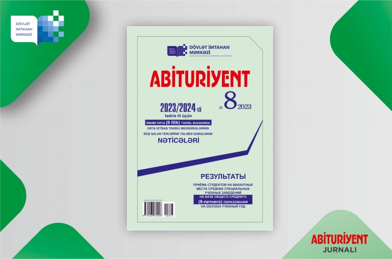 “Abituriyent” journal Issue №8 AVAILABLE NOW