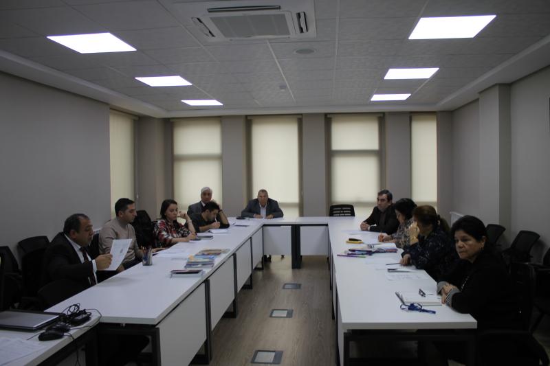 Dövlət İmtahan Mərkəzində 16 dekabr 2022-ci il tarixində coğrafiya və riyaziyyat fənləri üzrə işçi qruplarının iclasları keçirilib