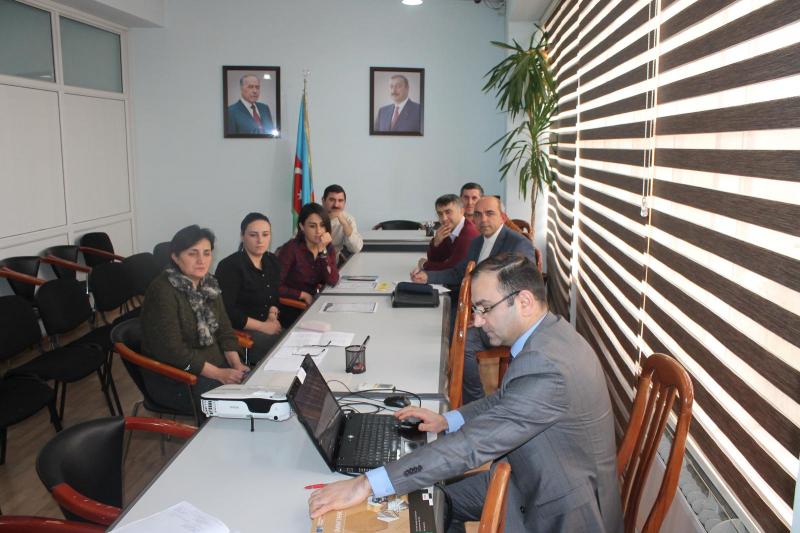 Dövlət İmtahan Mərkəzində hazırlıq kurslarının növbəti məşğələləri keçirilib