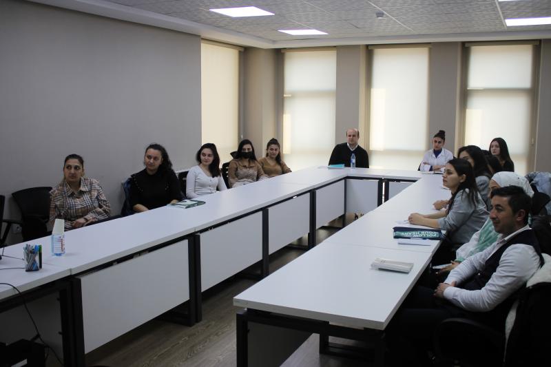 16 mart 2023-cü il tarixində hazırlıq kurslarının biologiya fənni üzrə dördüncü, tarix və riyaziyyat fənləri üzrə isə beşinci məşğələləri keçirilib