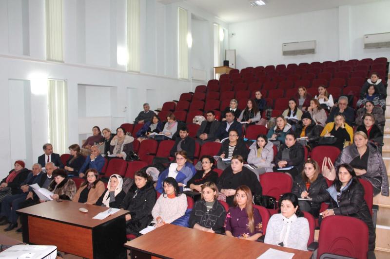 Fənlər üzrə növbəti elmi-metodiki seminarlar keçirilib