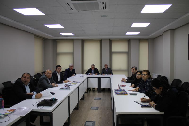 Dövlət İmtahan Mərkəzində 9 dekabr 2022-ci il tarixində coğrafiya və riyaziyyat fənləri üzrə işçi qruplarının iclasları keçirilib