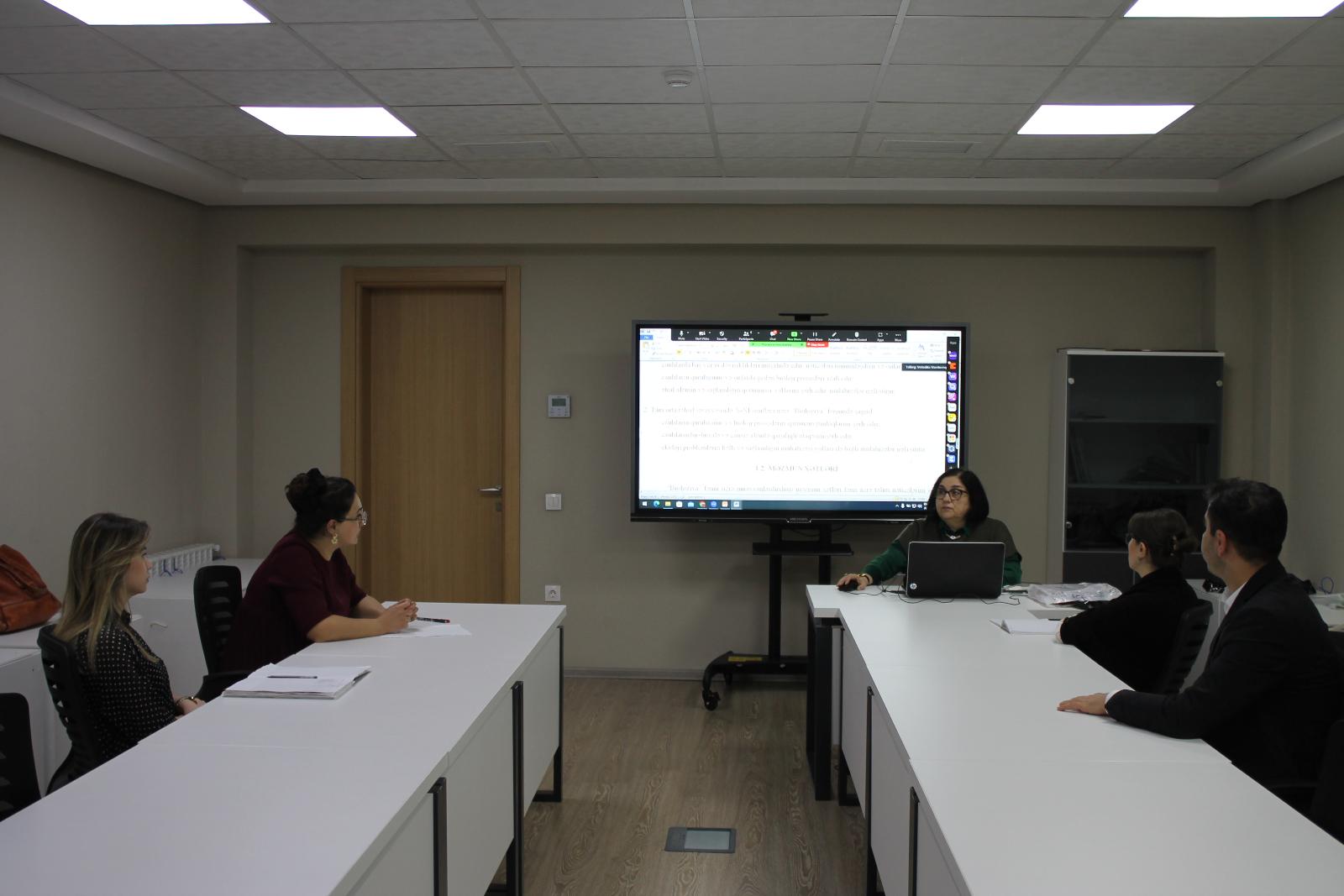 9 mart 2023-cü il tarixində hazırlıq kurslarının biologiya fənni üzrə üçüncü, tarix və riyaziyyat fənləri üzrə dördüncü məşğələləri keçirilib