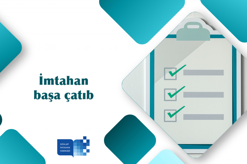 12 fevral 2023-cü il tarixində DİM dövlət qulluğunda inzibati icraçı vəzifələrə (B növü)  aid olan vəzifə qrupları üzrə test imtahanı keçirib