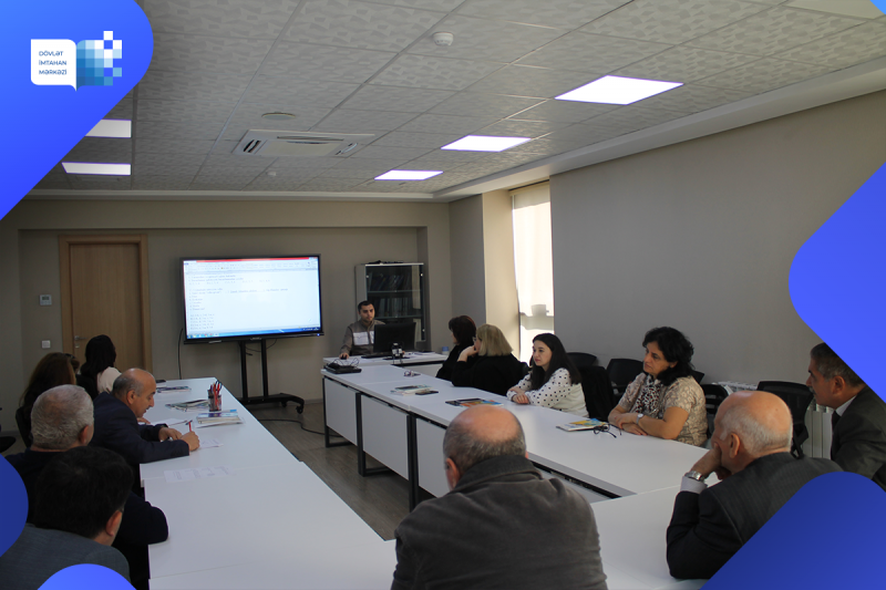 20 oktyabr 2023-cü il tarixində Dövlət İmtahan Mərkəzində coğrafiya və riyaziyyat fənləri üzrə işçi qruplarının növbəti iclasları keçirilib