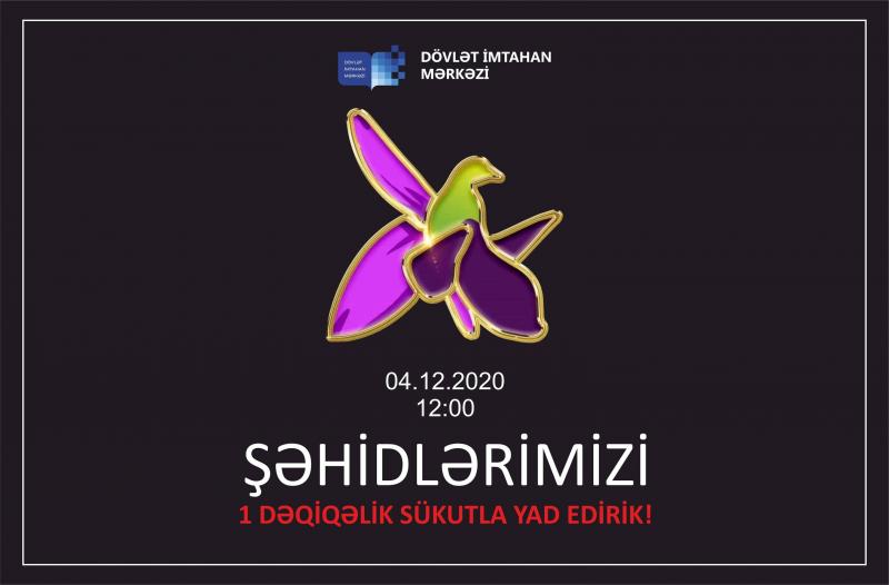 Vətən uğrunda qəhrəmancasına şəhid olmuş igid oğullarımızın əziz xatirəsi qəlbimizdə daim yaşayacaqdır! 