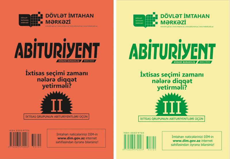 İxtisas seçimi zamanı nələrə diqqət yetirməli? (II və III qrup)