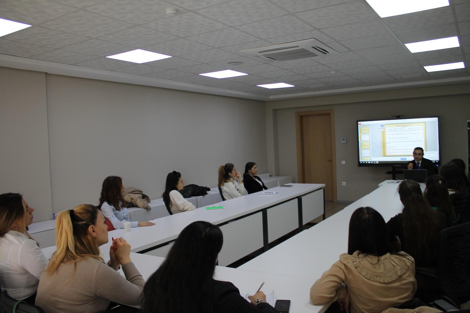 9 mart 2023-cü il tarixində hazırlıq kurslarının biologiya fənni üzrə üçüncü, tarix və riyaziyyat fənləri üzrə dördüncü məşğələləri keçirilib