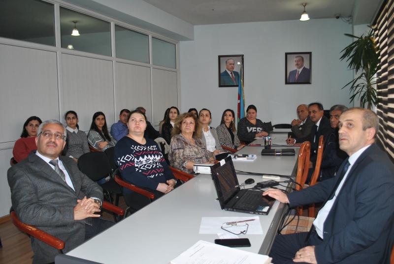 Magistratura səviyyəsinə qəbul imtahanı ilə bağlı elmi-metodik seminarlar keçirilmişdir