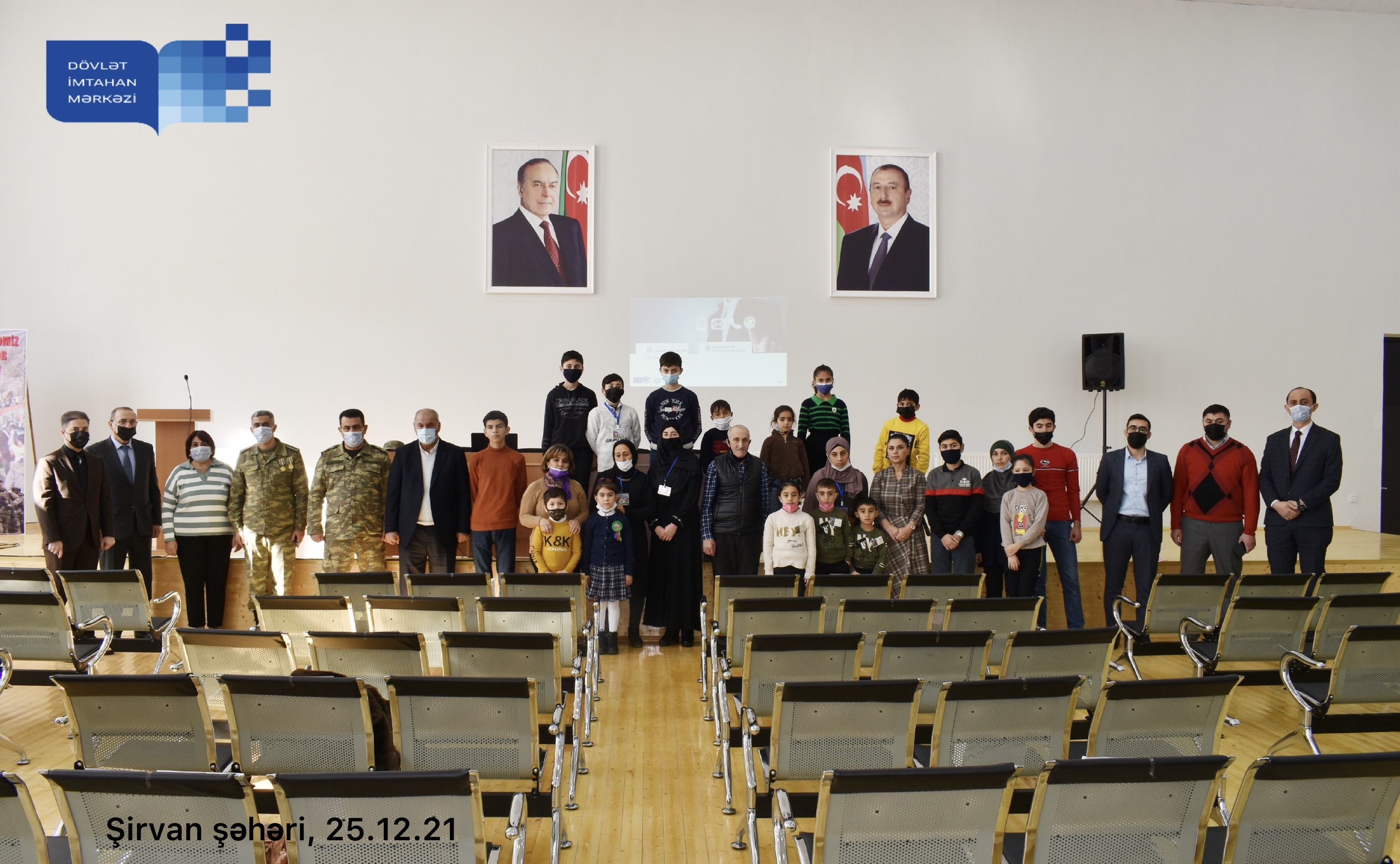 DİM Gəncə, Tovuz və Şirvan şəhərlərində 44 günlük Vətən müharibəsində şəhid olmuş şəxslərin məktəbli övladlarının iştirakı ilə tədbirlər təşkil edib