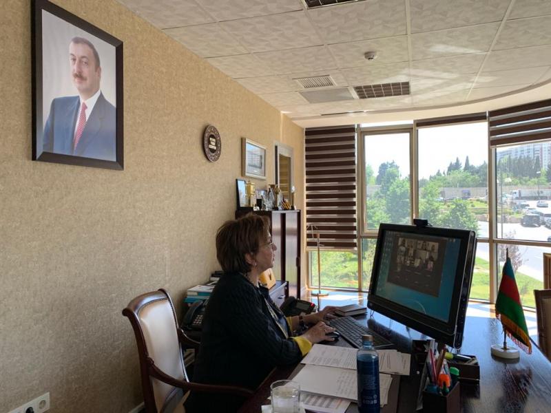 DİM Direktorlar Şurasının sədri Məleykə Abbaszadə növbəti onlayn mətbuat konfransı keçirib