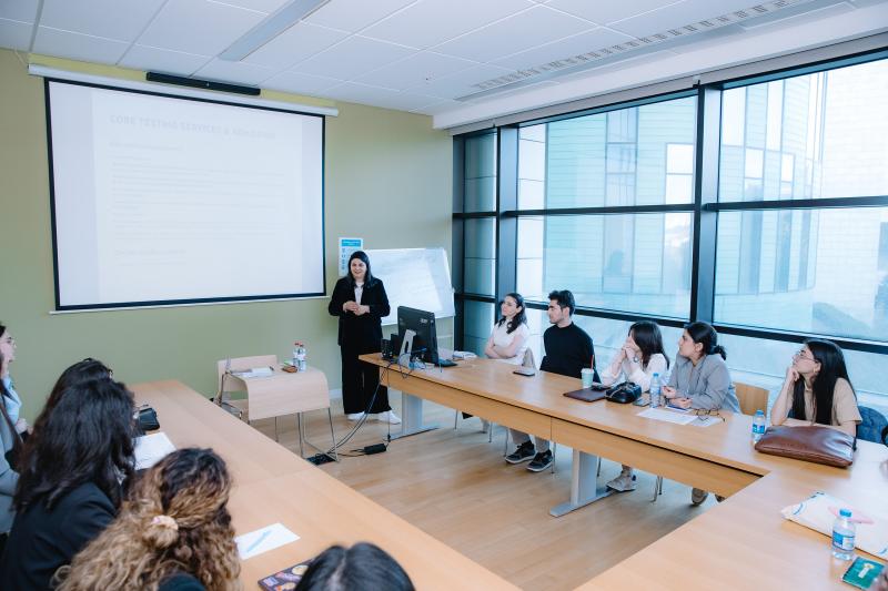 DİM ADA Universitetinin təşkil etdiyi “Məşğulluq həftəsi” layihəsində iştirak edir