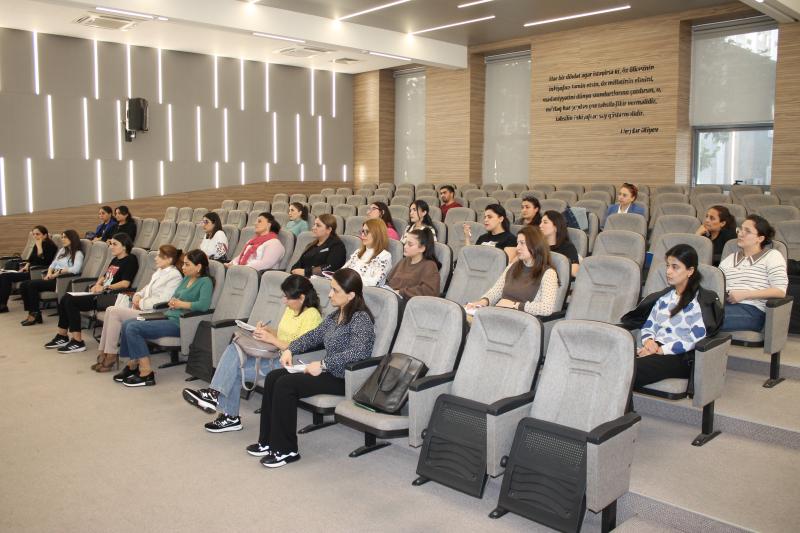 6 noyabr 2023-cü il tarixində Azərbaycan dili, ingilis dili və informatika fənləri üzrə hazırlıq kurslarının üçüncü məşğələləri keçirilib