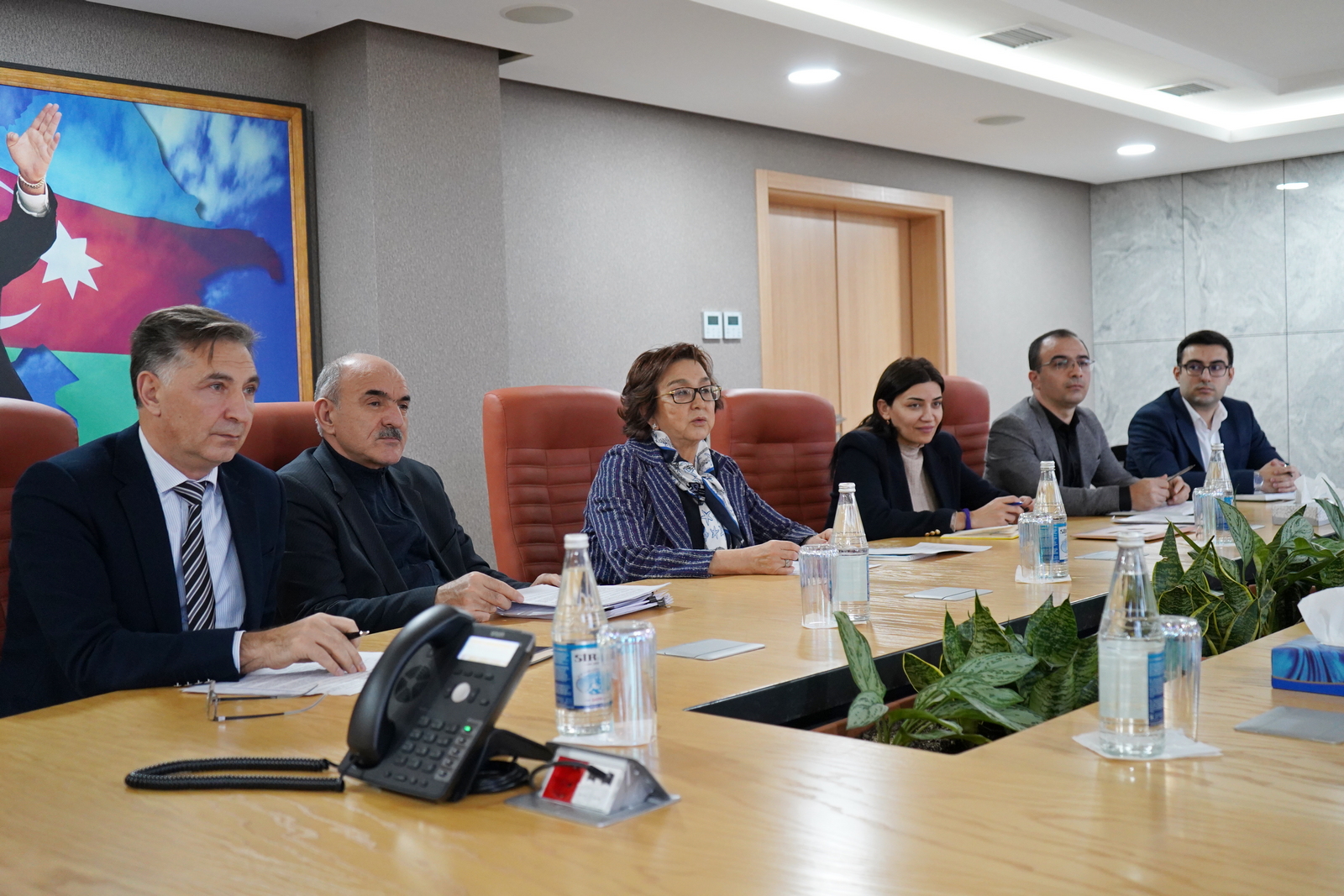 Bədən tərbiyəsi və idman istiqaməti üzrə qabiliyyət imtahanlarını müzakirə etmək məqsədilə DİM ilə Gənclər və İdman Nazirliyinin rəhbər şəxsləri arasında görüş keçirilib