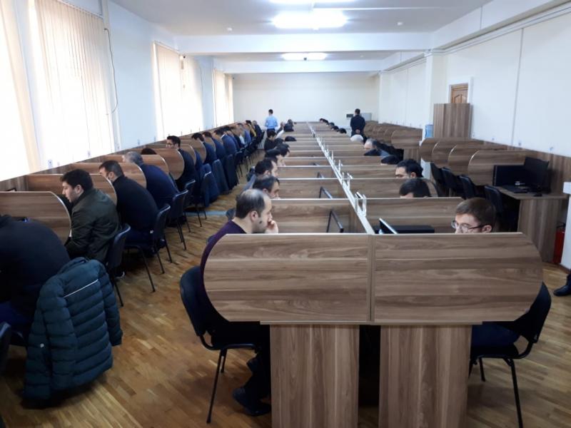 İnzibati vəzifələrin A növünə (inzibati rəhbər vəzifələr) aid olan vəzifə qrupları üzrə dövlət qulluğuna qəbul üçün test imtahanı keçirilib