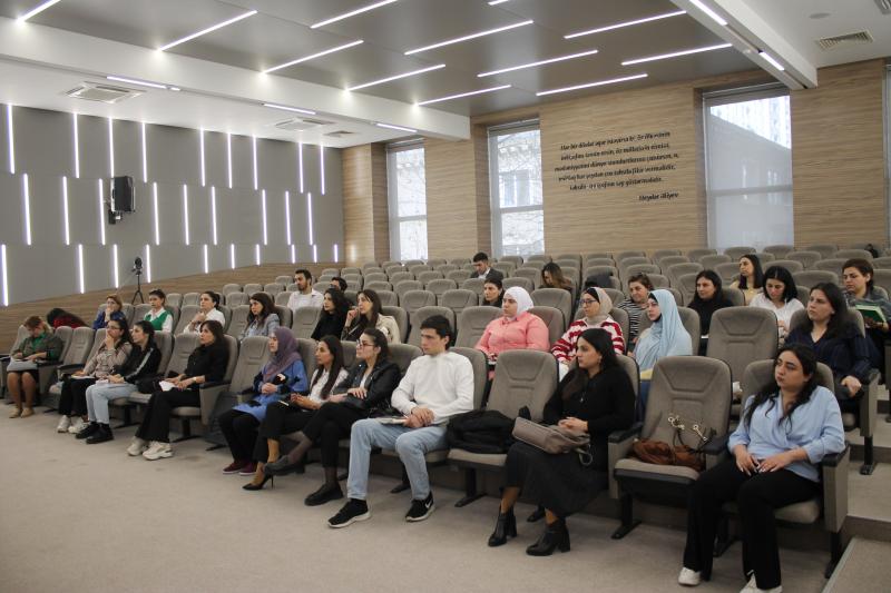 27 mart 2023-cü il tarixində hazırlıq kurslarının Azərbaycan dili fənni üzrə altıncı, informatika fənni üzrə isə dördüncü məşğələsi keçirilib