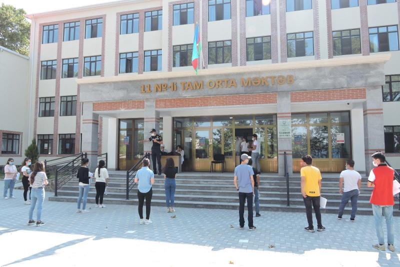 Bu gün ali təhsil müəssisələrinə qəbul imtahanları keçirilib
