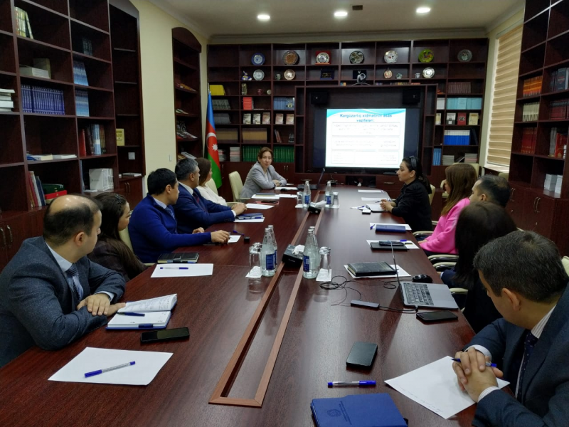  “Kargüzarlıq və elektron sənəd dövriyyəsi sistemləri“ mövzusunda növbəti təlim təşkil olunub