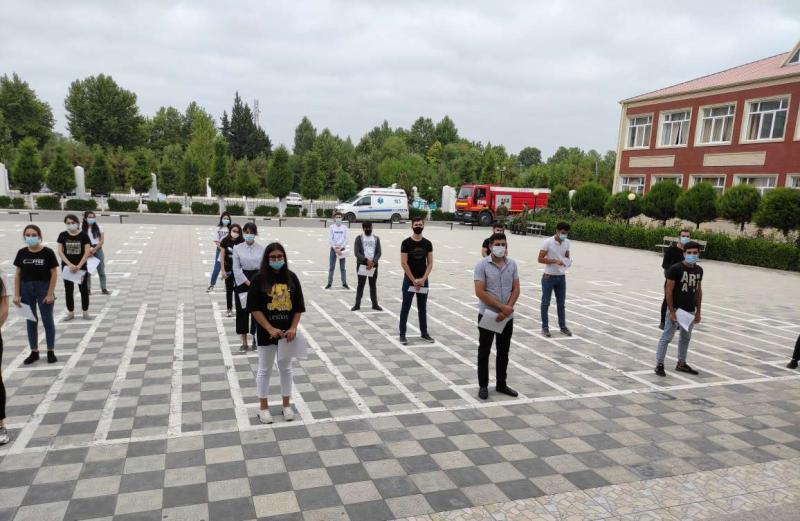 Bu gün keçirilən imtahanlar başa çatıb