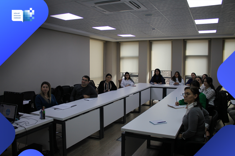21 fevral 2023-cü il tarixində kimya və ingilis dili fənləri üzrə hazırlıq kurslarının ikinci məşğələləri keçirilib