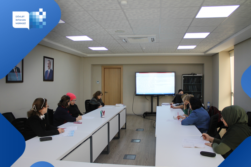 DİM-də 13 fevral 2023-cü il tarixində ədəbiyyat və ingilis dili fənləri üzrə işçi qruplarının iclası keçirilib