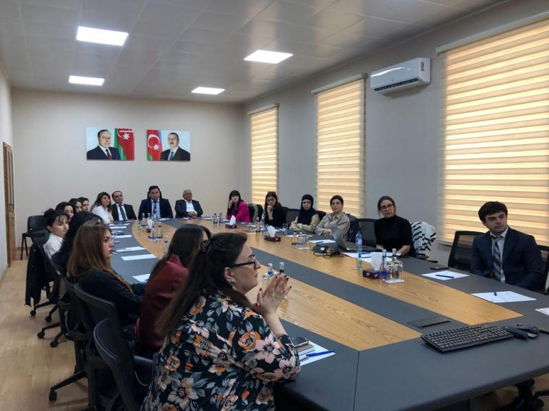 “Münaqişələrin idarə olunması” mövzusunda təlim təşkil edilib