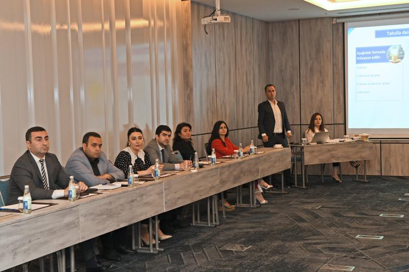 7 iyul 2022-ci il tarixində Azərbaycan Respublikası Rəqəmsal İnkişaf və Nəqliyyat Nazirliyinin əməkdaşları üçün “Dövlət orqanlarında inzibati vəzifələrin tutulması şərtləri və qaydaları” mövzusunda təlim keçirilib