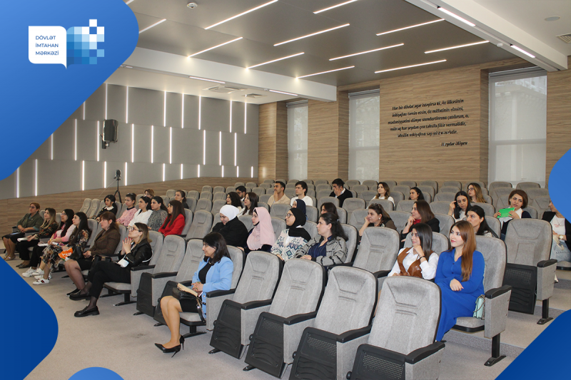 10 aprel 2023-cü il tarixində hazırlıq kurslarının Azərbaycan dili fənni üzrə səkkizinci, informatika fənni üzrə isə altıncı məşğələsi keçirilib