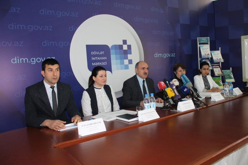 Dövlət İmtahan Mərkəzində 2019-cu il aprelin 25-də “Xüsusi qabiliyyət imtahanları” jurnalının təqdimatı keçirilib 