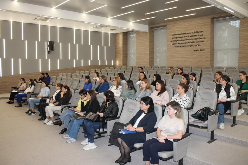 30 oktyabr 2023-cü il tarixində Azərbaycan dili, ingilis dili və informatika fənləri üzrə hazırlıq kurslarının ikinci məşğələləri keçirilib