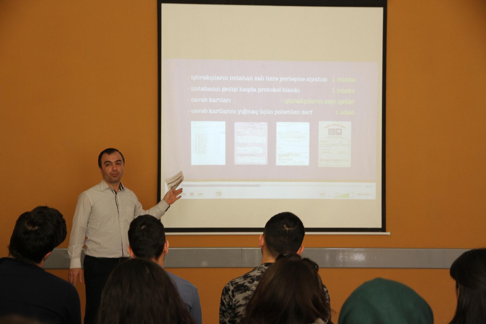 Nəzarətçi müəllimlər üçün seminar-məşğələlər