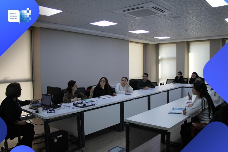 28 fevral 2023-cü il tarixində kimya və ingilis dili fənləri üzrə hazırlıq kurslarının üçüncü məşğələsi keçirilib