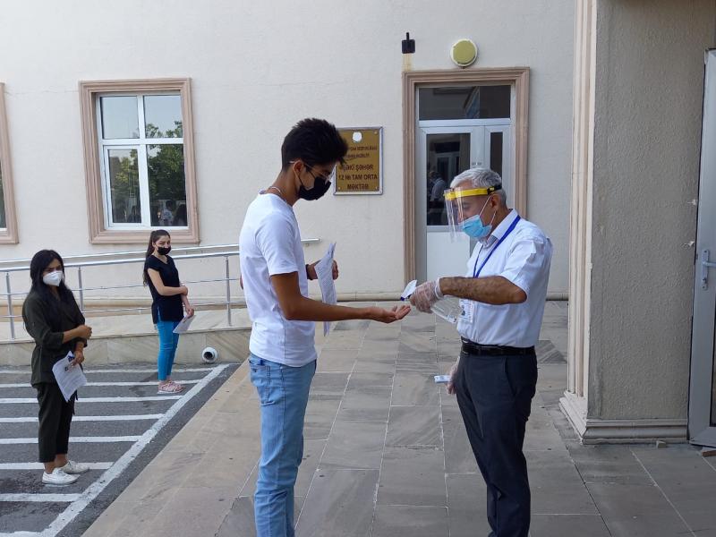 27 iyul 2021-ci il tarixində Dövlət İmtahan Mərkəzi tərəfindən I ixtisas qrupu üzrə ali təhsil müəssisələrinə qəbul imtahanı keçirilib