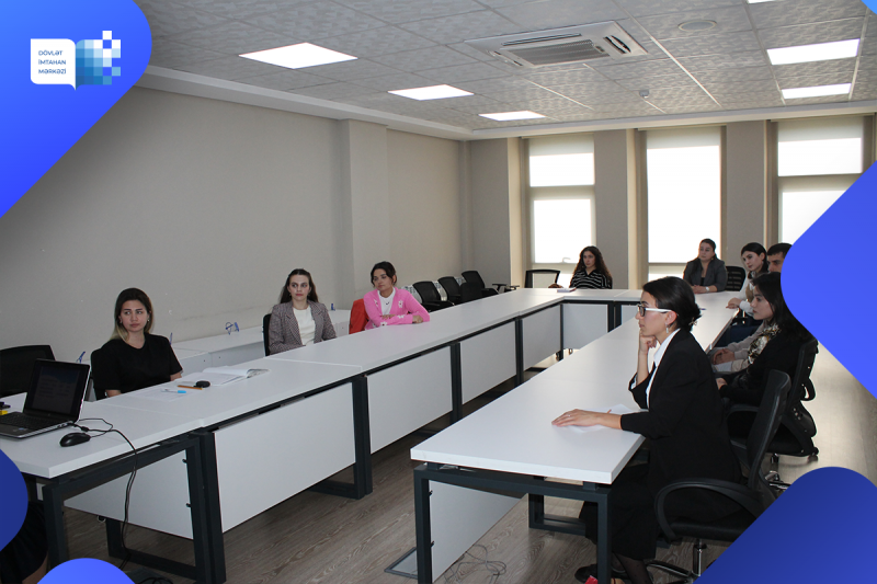 3 noyabr 2023-cü il tarixində kimya və coğrafiya fənləri üzrə hazırlıq kurslarının üçüncü məşğələləri keçirilib