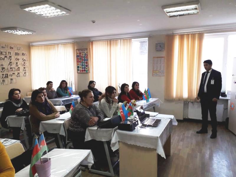 DİM-in Göyçay regional bölməsinin əməkdaşları tərəfindən 2019-cu ildə keçiriləcək qəbul və buraxılış imtahanlarında zal nəzarətçisi qismində ilk dəfə iştirak edəcək, eləcə də təcrübəsi az olan müəllimlər üçün keçirilən seminar-məşğələlər başa çatmışdır