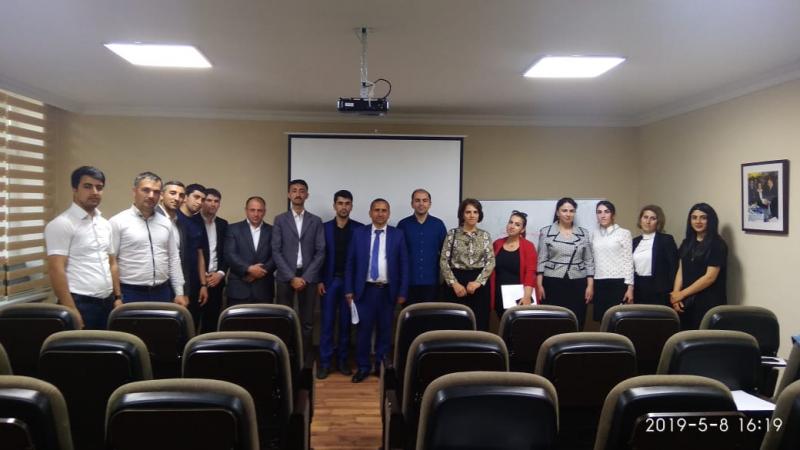 Zal nəzarətçisi fəaliyyətinin sertifikatlaşdırılması məqsədi ilə DİM-in Xaçmaz Regional Bölməsində 2019-cu il 4 və 8 may tarixlərində namizədlərlə təlim keçirilib