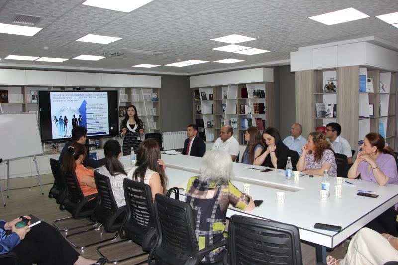 DİM tərəfindən “İnsan resurslarının idarə edilməsinə ümumi baxış“ mövzusunda təlim təşkil olunub