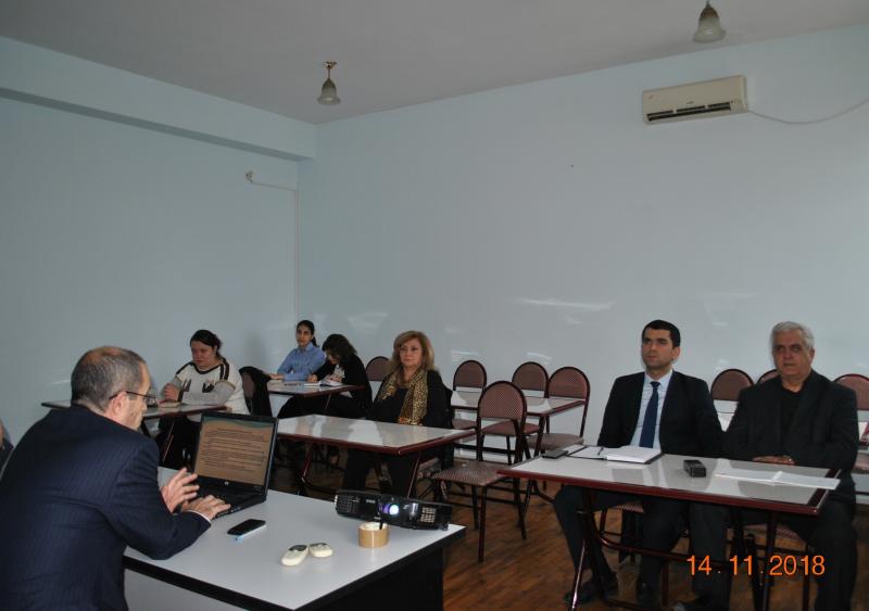Magistraturaya məntiqi təfəkkürün yoxlanılması üzrə qəbul imtahanı ilə əlaqədar elmi-metodik seminar