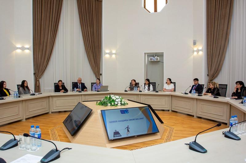 “Dövlət qulluğunda gender bərabərliyi” mövzusunda təlim təşkil edilib