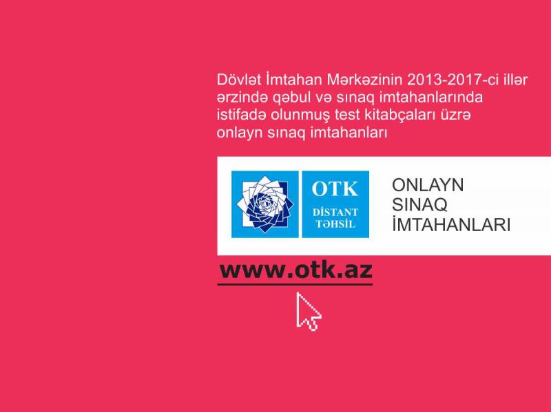 Onlayn sınaq imtahanı
