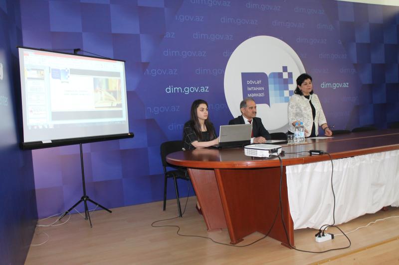 Dövlət İmtahan Mərkəzində fənlər üzrə hazırlıq kursları keçirilib
