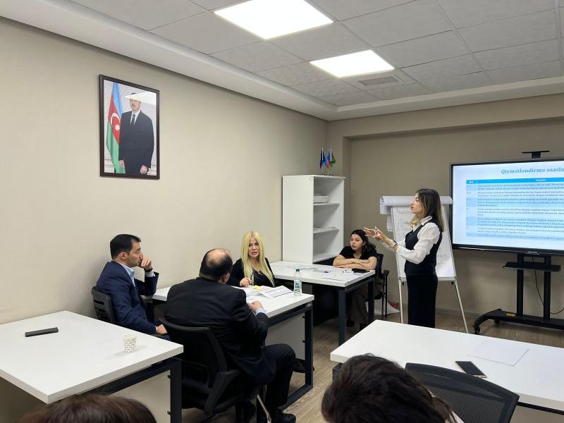 “Səriştə əsaslı müsahibələr və onların təhlili” mövzusunda təlim təşkil edilib