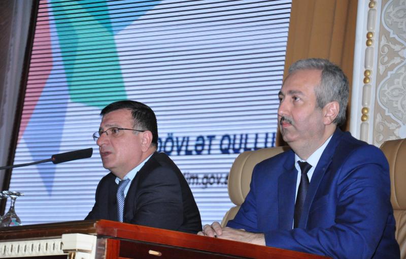 Bakı Dövlət Universitetində "Dövlət qulluğu sisteminin mahiyyəti və əhəmiyyəti" mövzusunda tədbir həyata keçirilmişdir