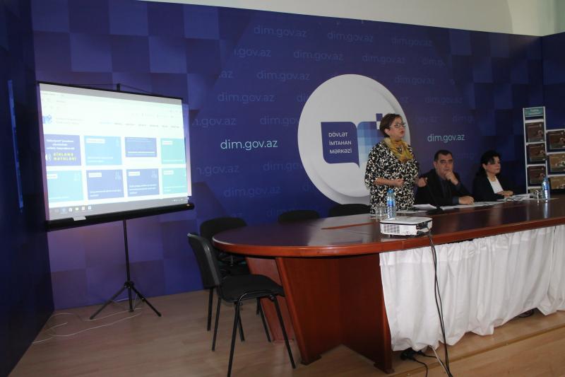 Dövlət İmtahan Mərkəzində tarix fənni üzrə ilk elmi-metodiki seminar keçirilib