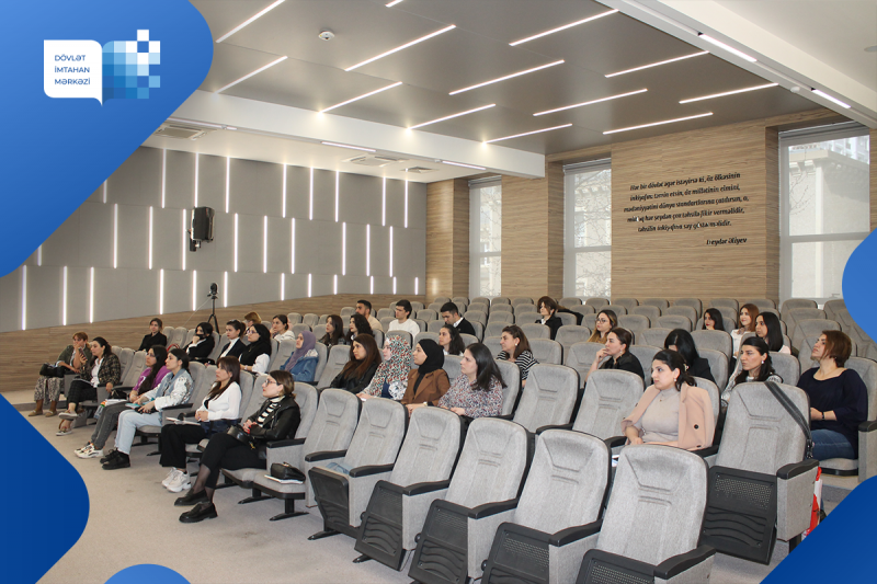 3 aprel 2023-cü il tarixində hazırlıq kurslarının Azərbaycan dili fənni üzrə yeddinci, informatika fənni üzrə isə beşinci məşğələsi keçirilib