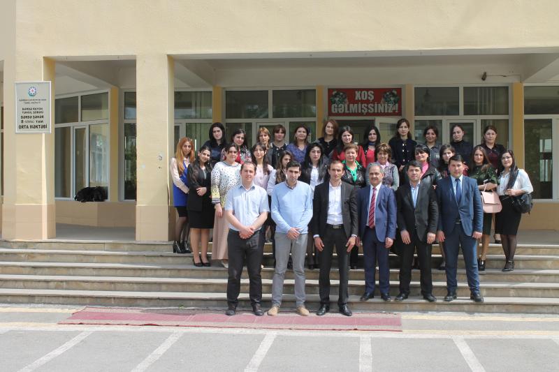 Bərdə şəhərində yeni təhsil proqramları (kurikulumlar) üzrə qiymətləndirmə tapşırıqlarının hazırlanması və onların meyarlar əsasında yoxlanılmasına (marker) dair hazırlıq kursu təşkil edilib
